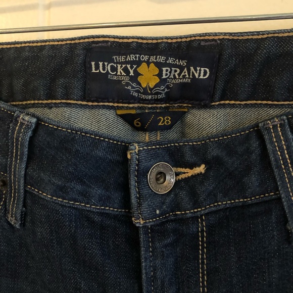 Vintage Lucky Brand Blue O’Fern regular Lola skinny jeans Size 6/28 - Picture 2 of 7